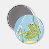 Trendy Turtle Magnet (Vorderseite/Rückseite)