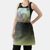 Trendy Two Tone floral Checked Personalisiert Schürze (InSitu)