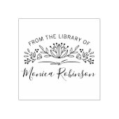 Trendy Typografie botanisch aus der Bibliothek Gummistempel (Prägung)