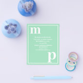 Trendy Typografy Seafoam Green Budget Wedding Flyer (Einzeln)