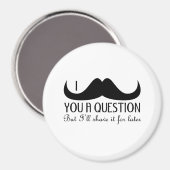Trendy und cool Ich schlage Ihnen eine Frage Magnet (Vorderseite/Rückseite)