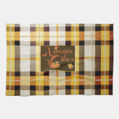 Trendy und stilvoll "Herbst Vibes" Geschirrtuch (Horizontal)