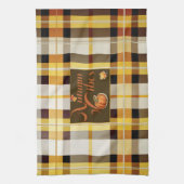 Trendy und stilvoll "Herbst Vibes" Geschirrtuch (Vertikal)