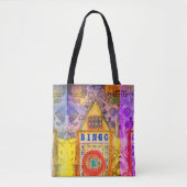 Trendy und stilvoll Lucky Bingo Tote Bag Tasche (Vorderseite)