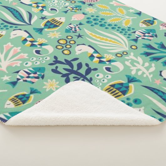 Trendy Underwater Design Sherpadecke (3/4)