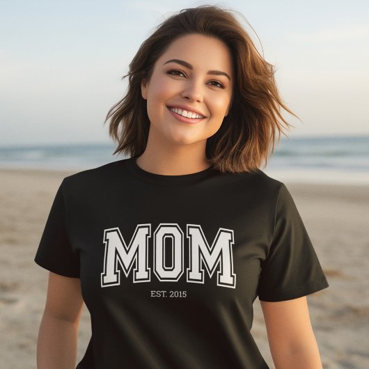 Trendy Uni Etablierte Mama T-Shirt