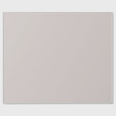 Trendy Unit - Calm Gray Wrapping Paper Roll Geschenkpapier (Flach)