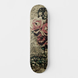 Trendy Urban Street Art Inspiriert Blumenskateboar Skateboard