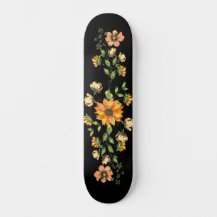 Trendy Urban Street Art Inspiriert Floral Deck Skateboard