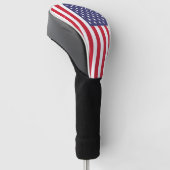 Trendy USA Flag Golf Headcover (angewinkelt)