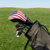 Trendy USA Flag Golf Headcover (In SItu)