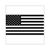 Trendy USA Flag Gummistempel (Prägung)