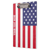 Trendy USA Flag Klemmbrett (Links)