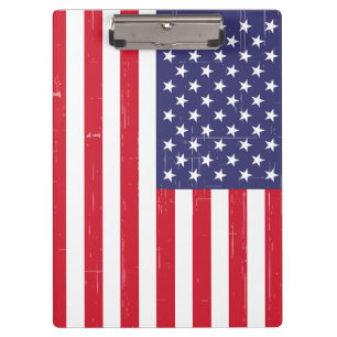 Trendy USA Flag Klemmbrett