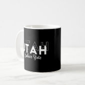 Trendy Utah Beehive Staat Kaffeetasse (Vorderseite Links)