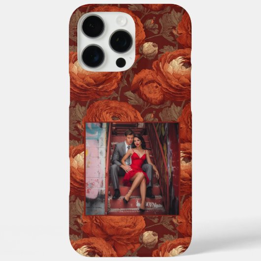 Trendy Valentine Gift Ranunculus Custom Case-Mate iPhone Hülle (Rückseite)
