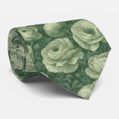 Trendy Valentine Gifts For Men Ranunculus Floral Krawatte (Gerollt)
