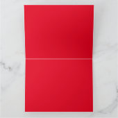 Trendy Valentins I LIEBE YOU minimalistisch einfac Karte (Innenseite)