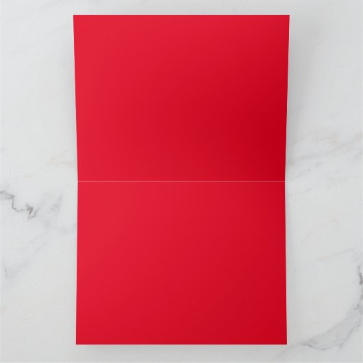 Trendy Valentins I LIEBE YOU minimalistische Custo Karte (Innenseite)