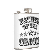 Trendy Vater der Groomflasche Flachmann (Rechts)