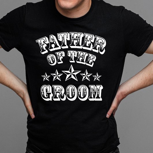Trendy Vater des Groom-T - Shirt