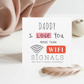 Trendy Vatertag WIFI zum Vater