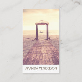 Trendy vertikale Überlagerungs-Fotoschablone Visitenkarte