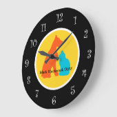 Trendy Veterinary Office Warte Zimmeruhren Große Wanduhr (Winkel)