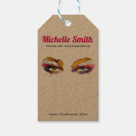 Trendy Vibrany Watercolor Eye Makeup Artist Geschenkanhänger