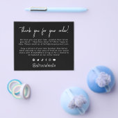 Trendy Vielen Dank für Ihre Bestellung Flyer (Einzeln)