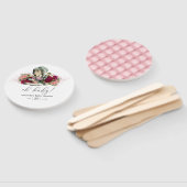 Trendy Vintag Alice im Wunderland Baby Dusche Fächer (Non-assembled)