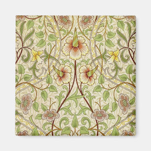 Trendy Vintag Decorator Floral Wallpaper Daffodin Magnet