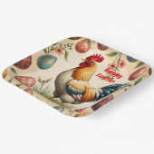 Trendy Vintag Holiday Easter Collection Pappteller (Gewinkelt)