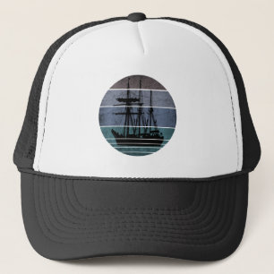 TRENDY VINTAG SHIP FISCHEREIFAHRZEUG TRUCKERKAPPE