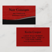 Trendy Visitenkarte (Vorne/Hinten)