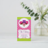 Trendy Visitenkarte (Stehend Vorderseite)