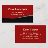 Trendy Visitenkarte (Vorne/Hinten)