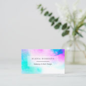 Trendy Visitenkarte (Stehend Vorderseite)