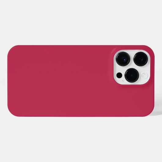 Trendy viva magenta solide Farbe Case-Mate iPhone iPhone Hülle (Rückseite (Horizontal))