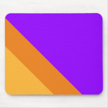 Trendy Vivid Bright Lila Orange Yellow Stripes