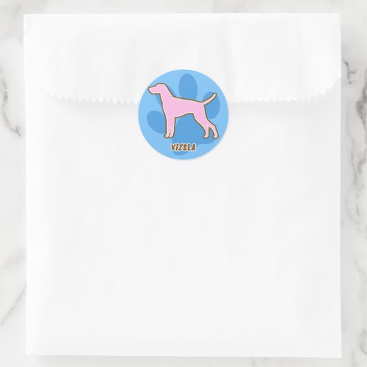 Trendy Vizsla Stickers (Tasche)