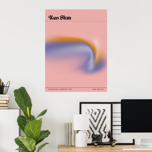 Trendy Wall Art Poster (Heimbüro)