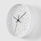 Trendy Wall Clock Leopard Uhr (Winkel)