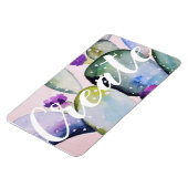 Trendy Watercolor Cactus Illustration Create Magnet (Linke Seite)
