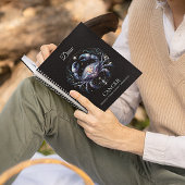 Trendy Watercolor Cancer Zodiac Journal Notizblock