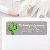 Trendy Watercolor Kawaii Cactus (Insitu)