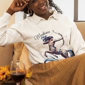 Trendy Watercolor Sagittarius Zodiac Sweatshirt