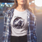 Trendy Watercolor Taurus Zodiac Custom T-Shirt