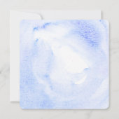 Trendy Waterecolor Diamond | Seid meine Bridesmaid Einladung (Rückseite)