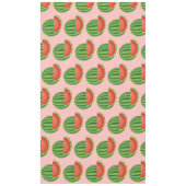 Trendy Watermelon Pattern Pink Tischdecke (Vorderseite)